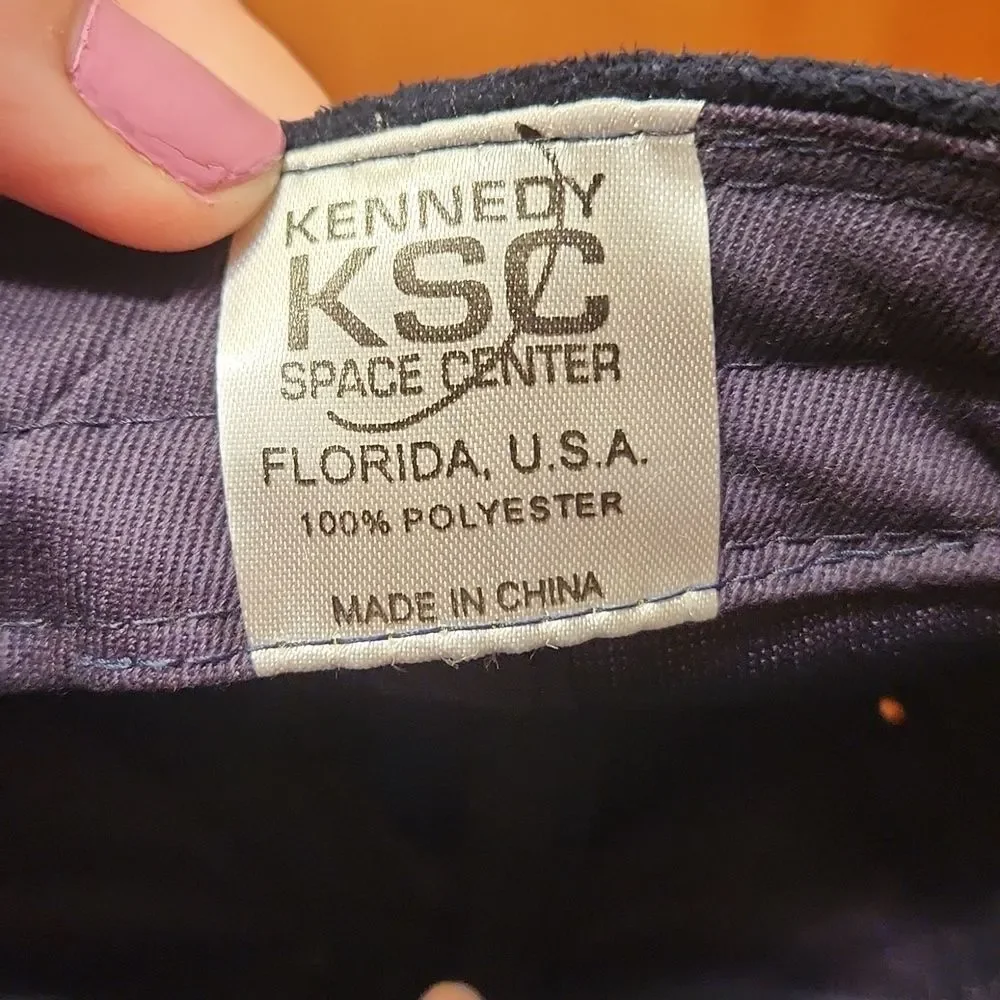 NASA Kennedy Space Center Dark Blue Adjustable Hat